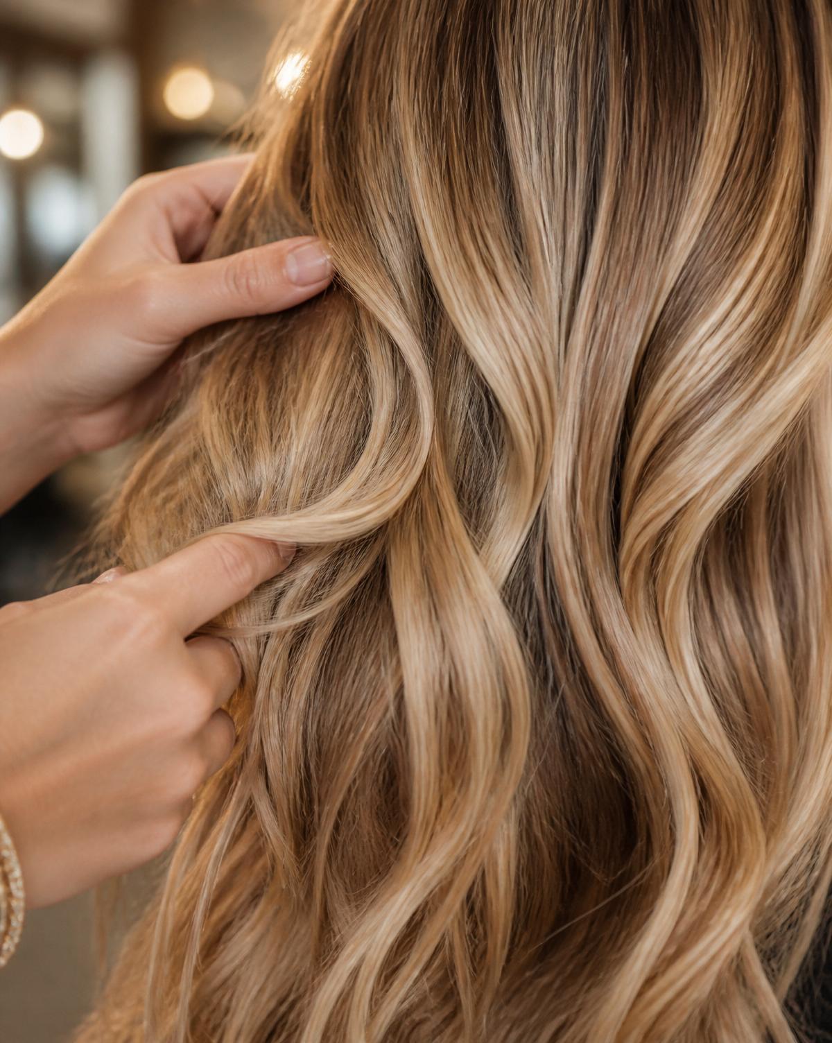 Balayage resultaat